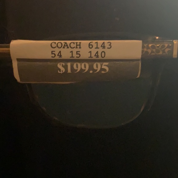 Coach eyeglass frames NWT - Picture 7 of 7